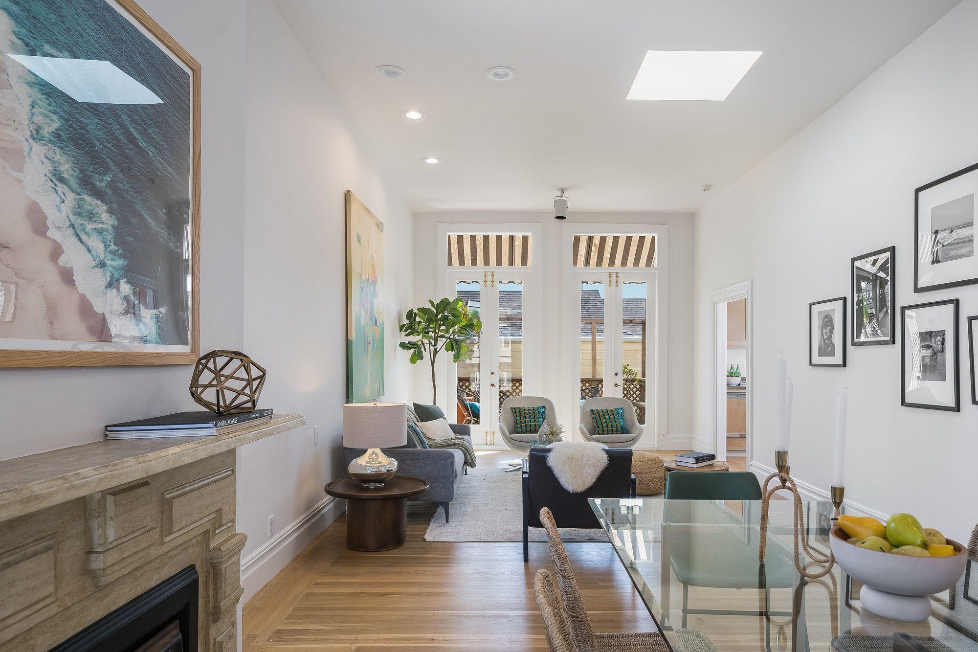 Living Room renovation in San Francisco, CA