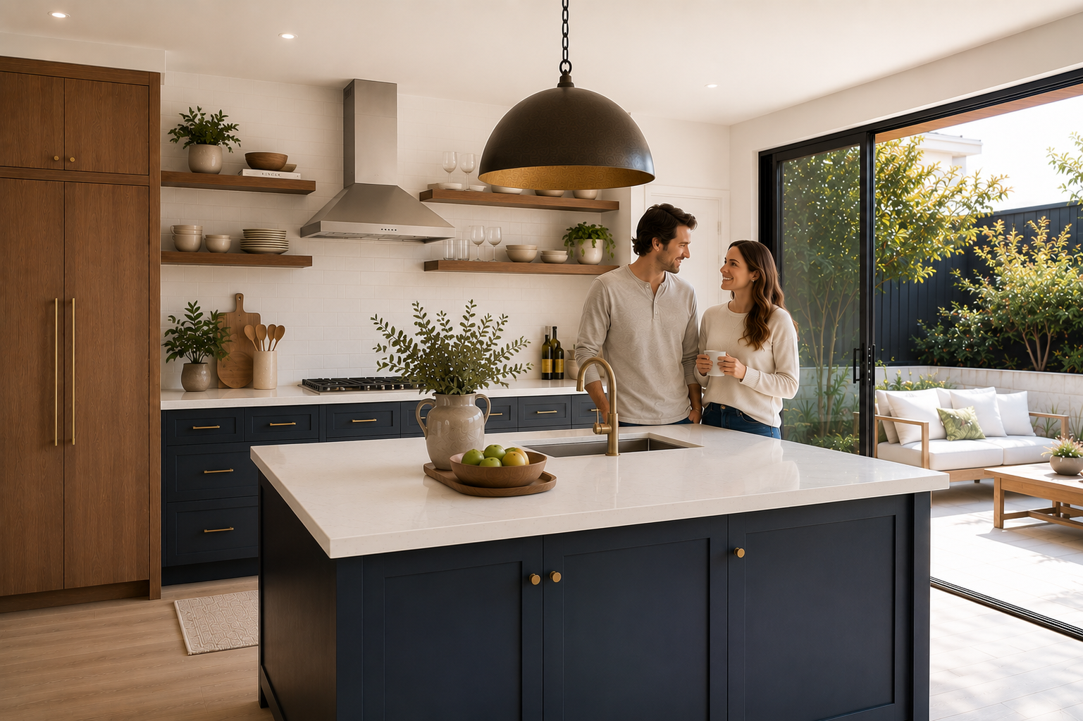 Beautiful renovated home interior