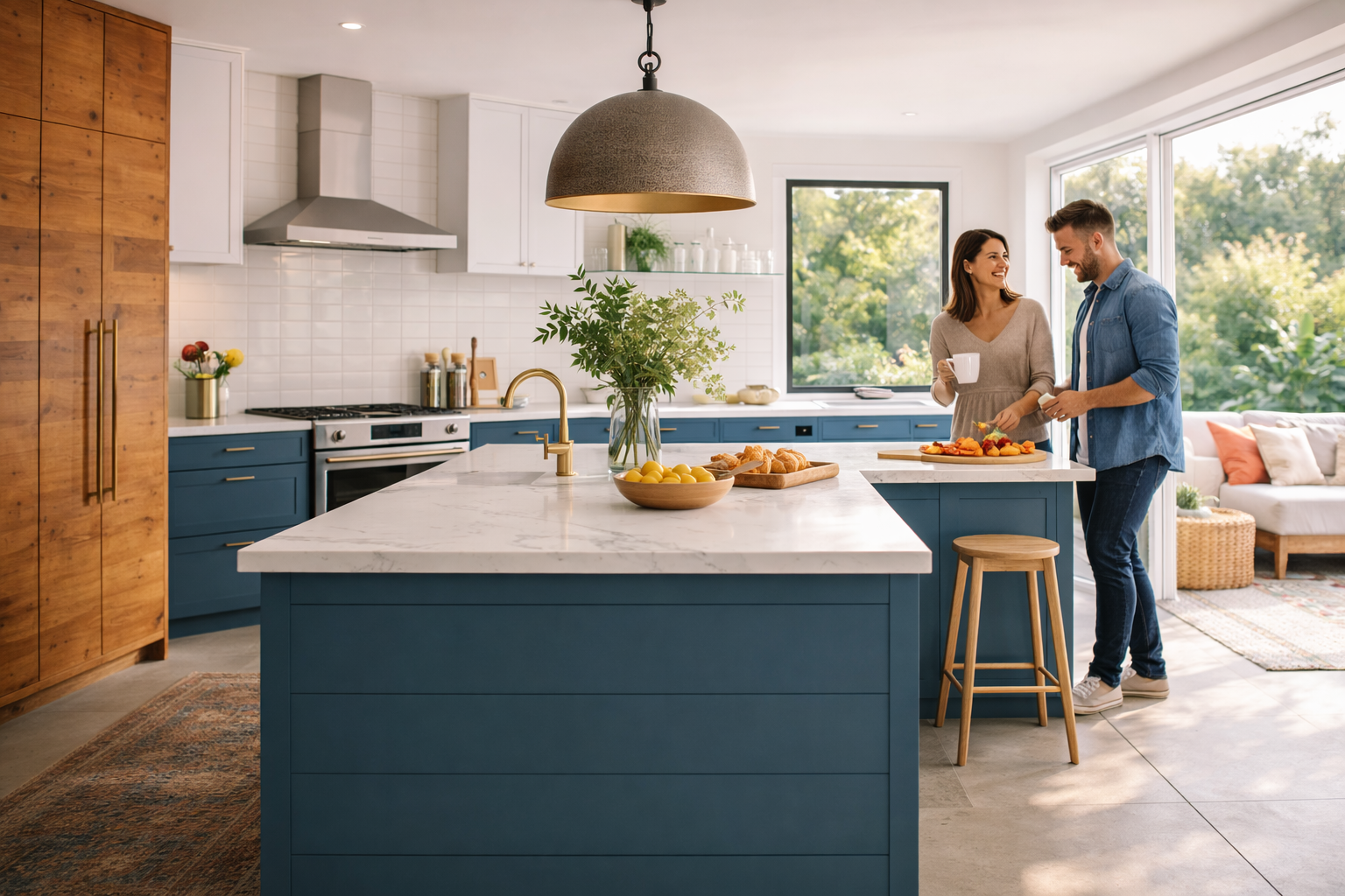 Beautiful renovated home interior